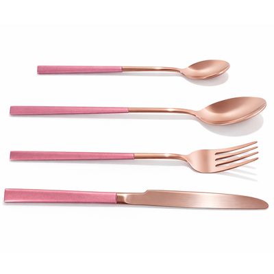 Imagen 2 del producto Juego Cubiertos 4 personas 16 piezas Soft Boho