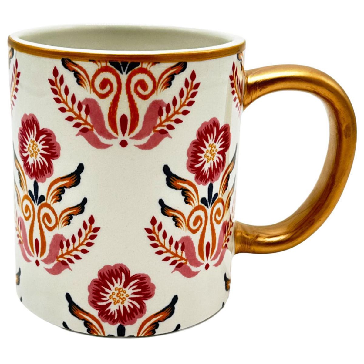 JUST HOME COLLECTION - Taza 450 ml Cerámica Boho Multicolor