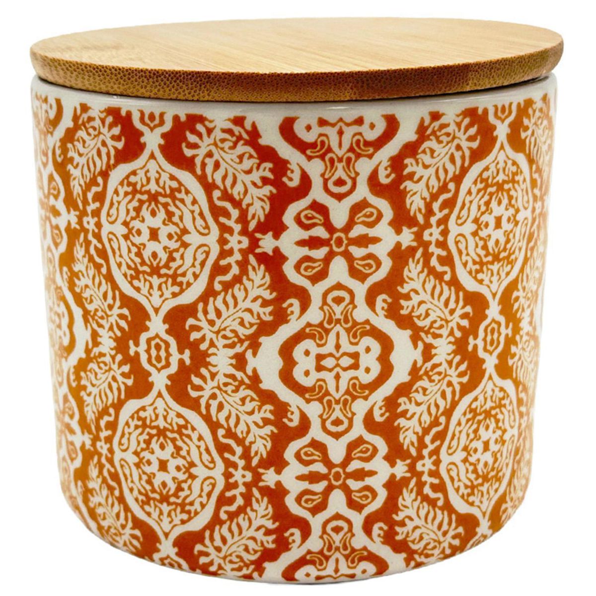 JUST HOME COLLECTION - Contenedor Cerámica con Tapa 900ml Soft Boho