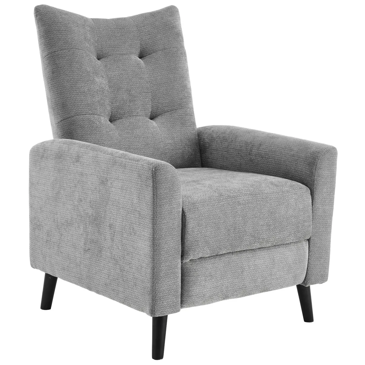 Sillón reclinable 1 cuerpo Luxe 78x87x106 cm Gris, marca JUST HOME COLLECTION - Foto 2