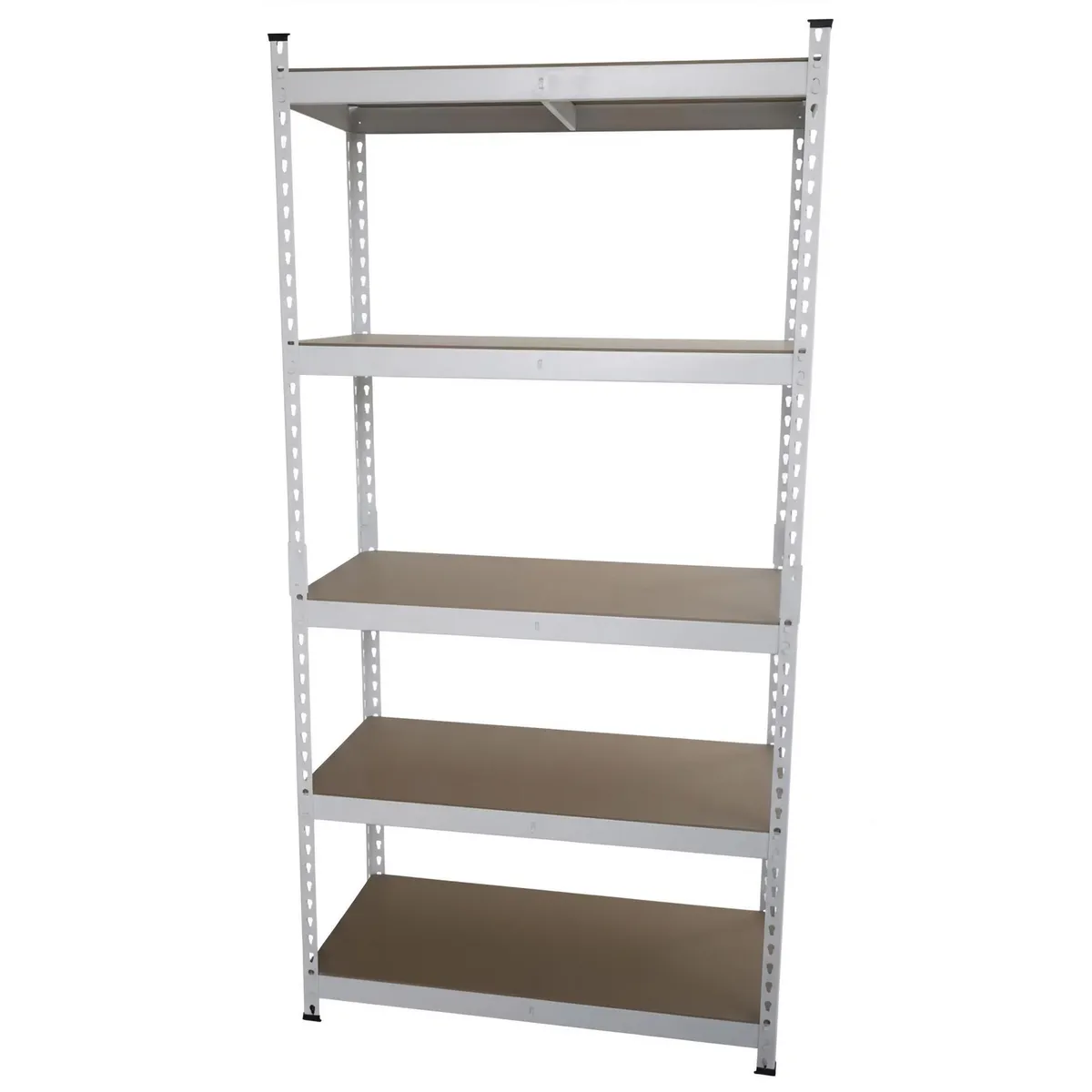 FIXSER - Estante Metal 5 Nivel(es) 90x183x40 cm Blanco