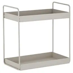 JUST HOME COLLECTION - Estante mesa Gris 32x31 cm