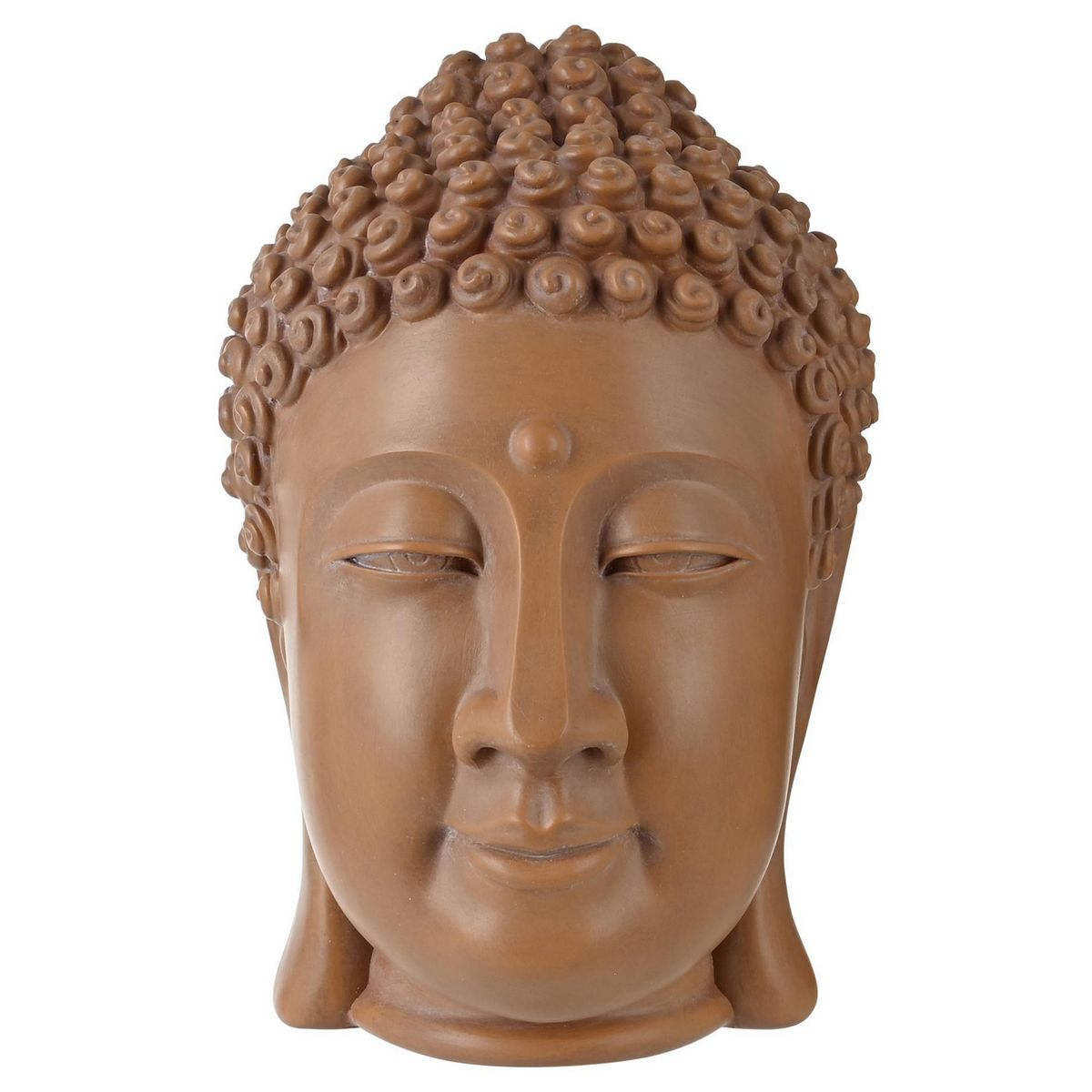JUST HOME COLLECTION - Figura buda cabeza terra 31 cm