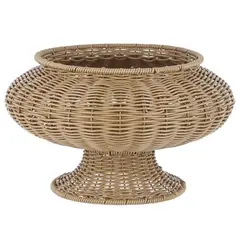 JUST HOME COLLECTION - Macetero de Mimbre 34x20x34 cm