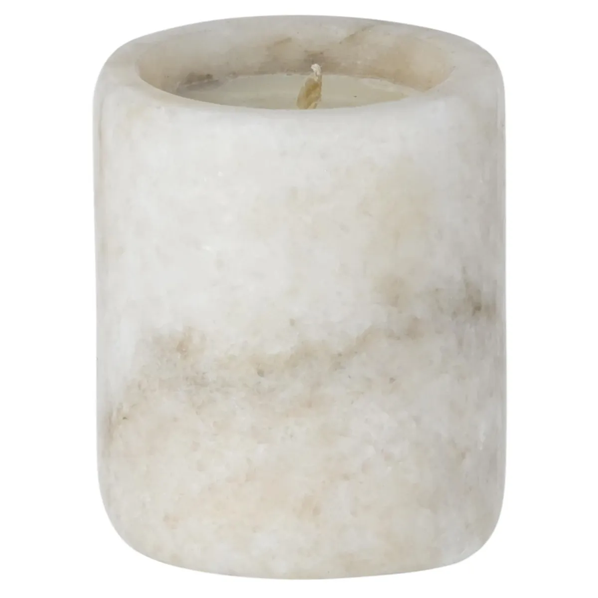 JUST HOME COLLECTION - Portavelas marmol 8 cm