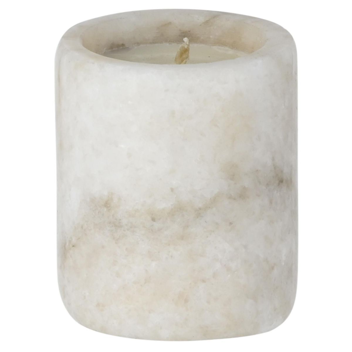 JUST HOME COLLECTION - Portavelas marmol 8 cm