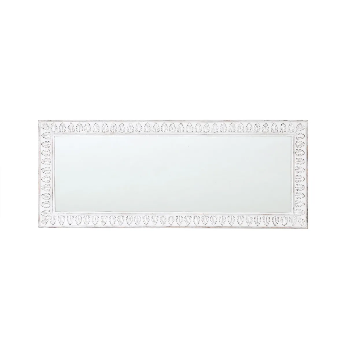 Espejo Decorativo Rectangular 50x125 cm Roco Blanco, marca JUST HOME COLLECTION - Foto 2