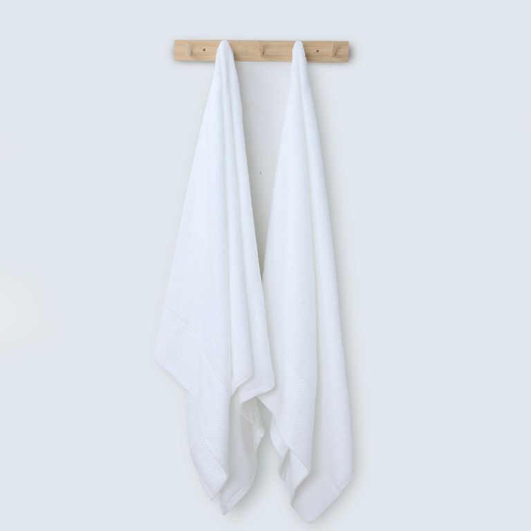 Set 2 Toalla Baño Cuerpo 500 gr 100% Algodón 70x140cm