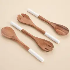 JUST HOME COLLECTION - Set de 2 utensilios terra soft