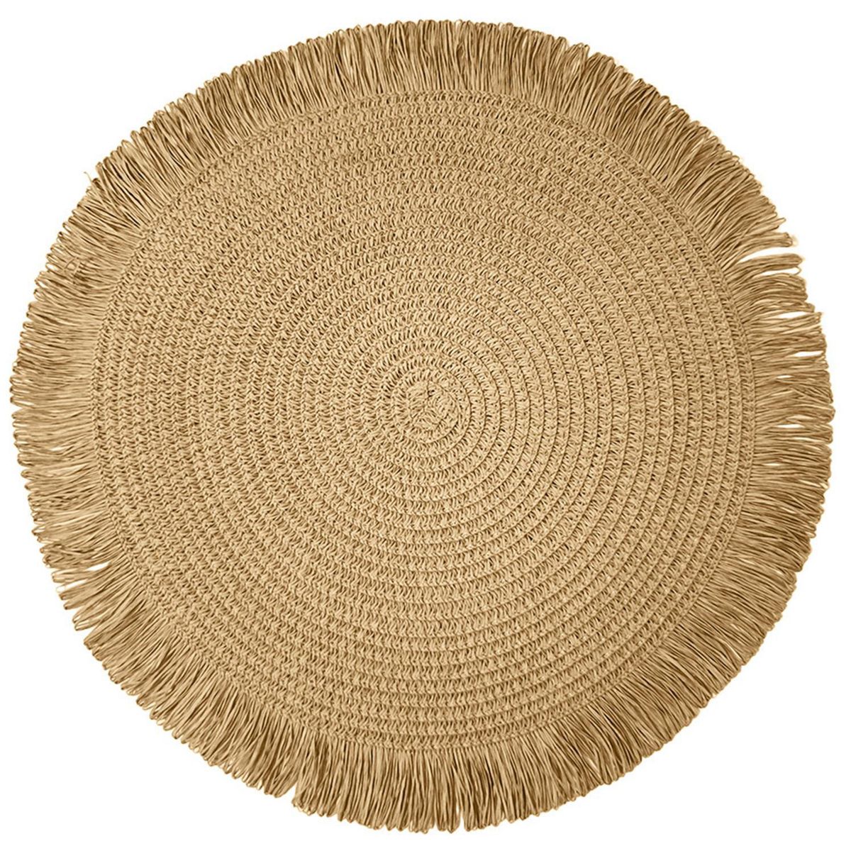 JUST HOME COLLECTION - Individual Redonda 38 cm Colores Surtidos