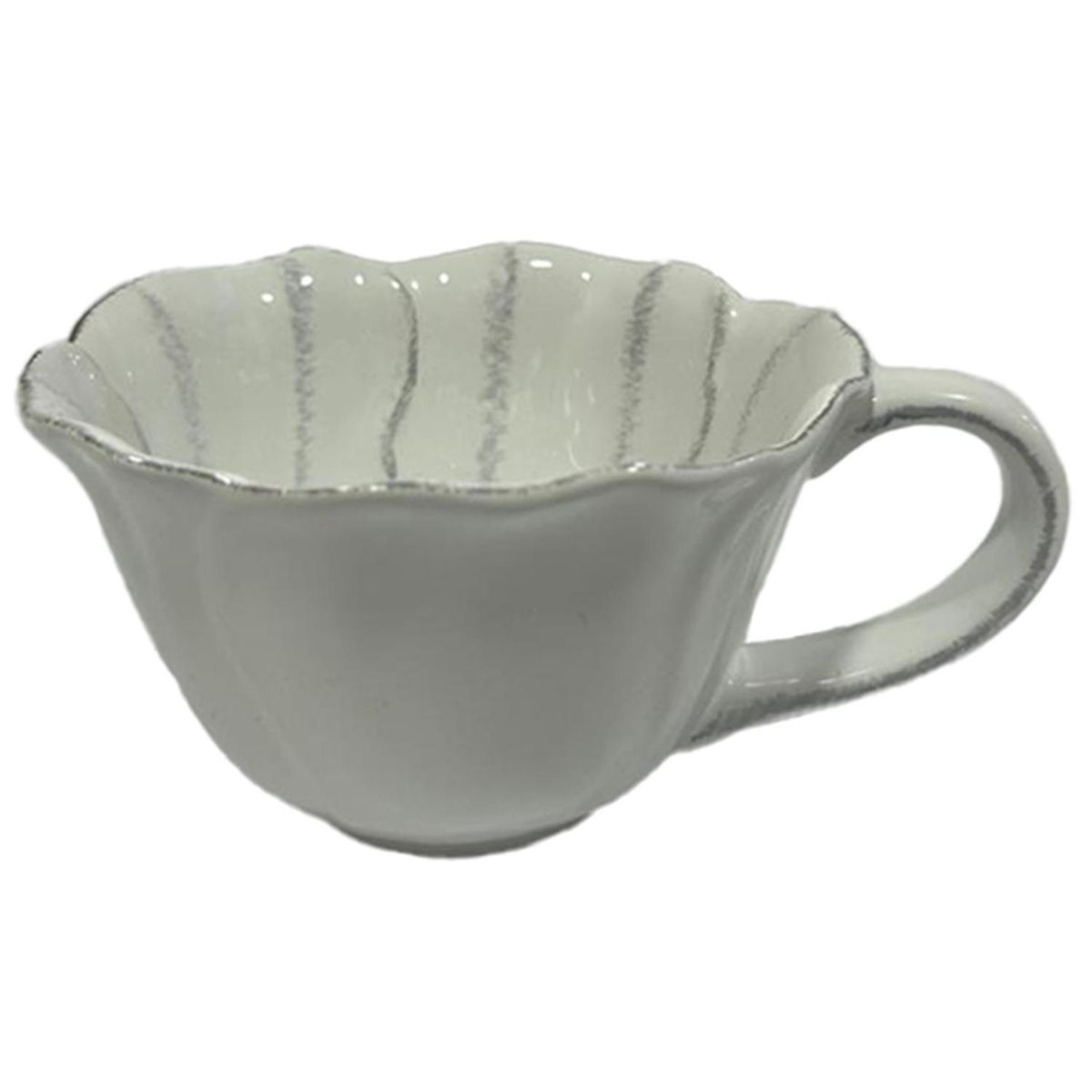 JUST HOME COLLECTION - Tazón 325 ml Cerámica Terra Soft Blanco
