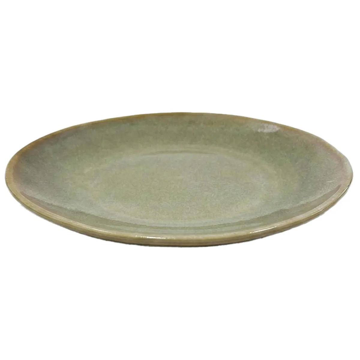 JUST HOME COLLECTION - Plato 27.5 cm Cerámica Terra Soft Verde