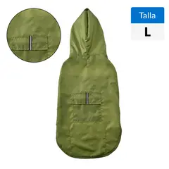 PETIZOOS - Impermeable para perro talla L 45cm, color surtido