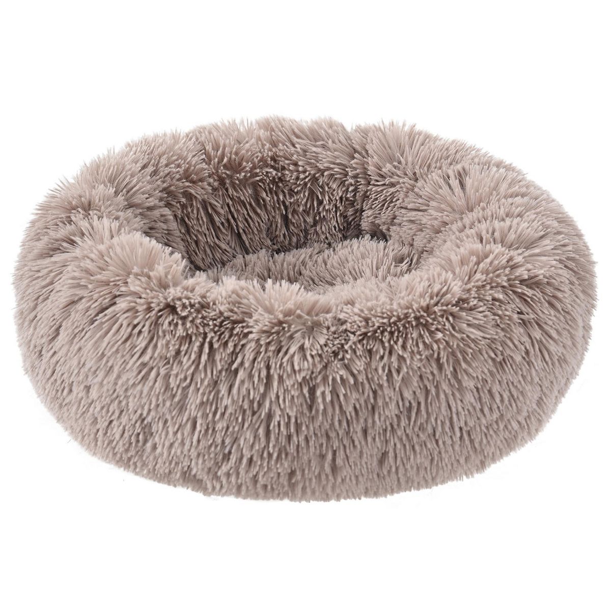 PETIZOOS - Cama perro para Perro 11x43x43 cm Gris oscuro; Café oscuro