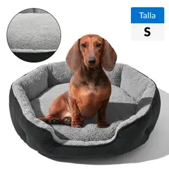 PETIZOOS - Cama para Perro 18x55x40 cm Beige; Negro