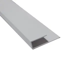 HOLZTEK - Perfil U 2,90 m Blanco Liso Mate