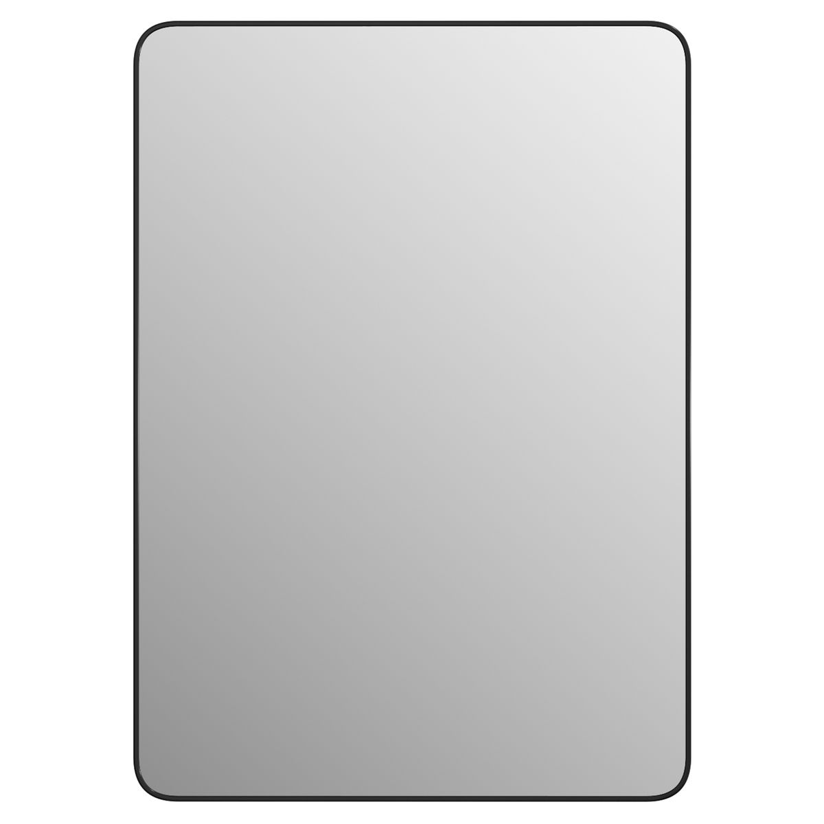 SENSI DACQUA - Espejo Baño Forma Rectangular 50x70 cm Negro 