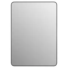 SENSI DACQUA - Espejo Baño Forma Rectangular 50x70 cm Negro KR001-57