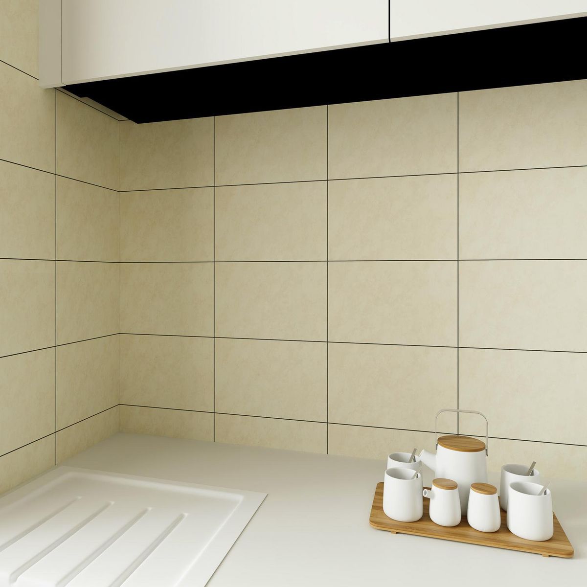 HOLZTEK - Cerámica 20x30 cm Cairo Beige 1.5 m2