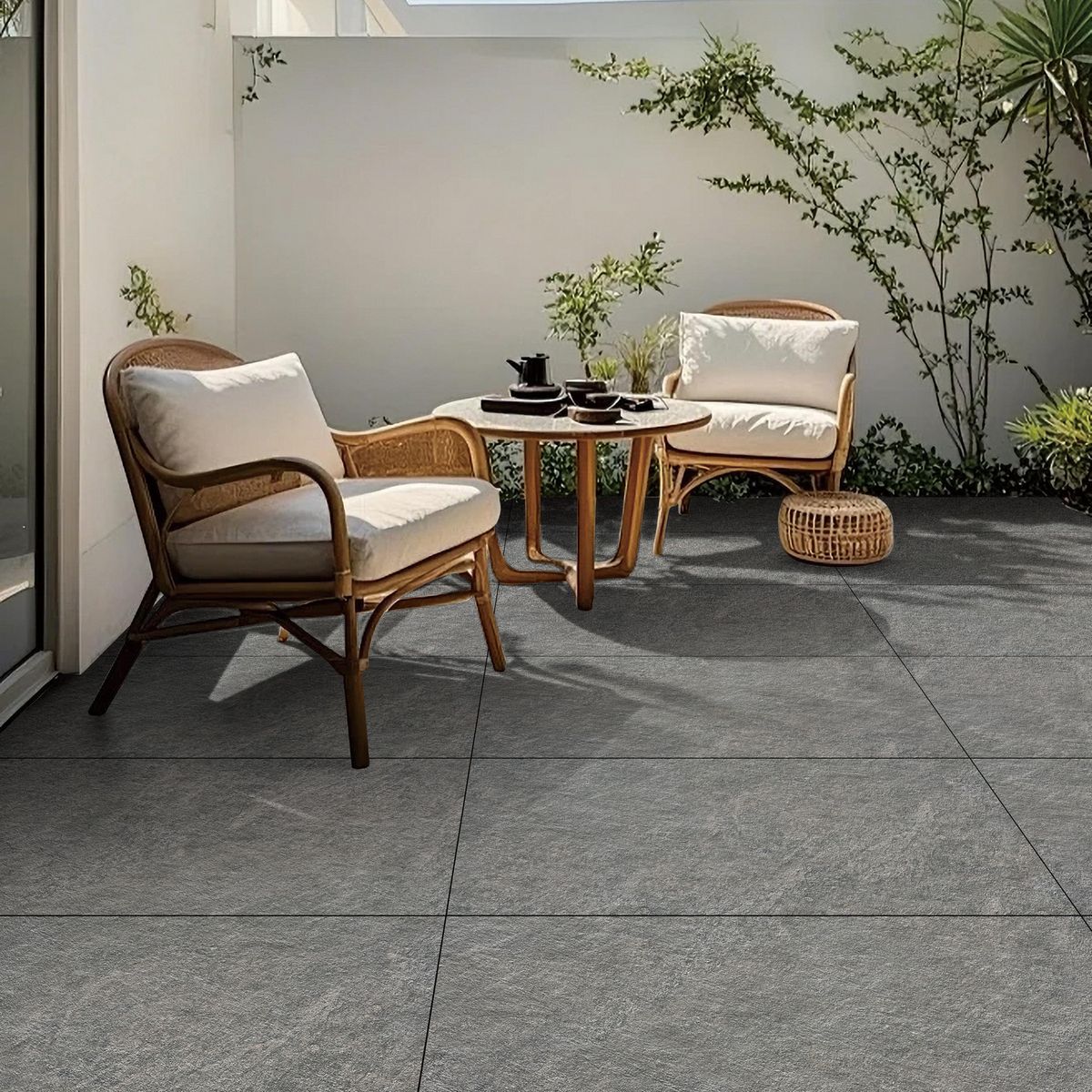 HOLZTEK - Gres 60x120 cm Cantera Gris 2.16 m2