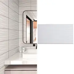 HOLZTEK - Cerámica 25x40 cm Wavy Blanco 1.5 m2