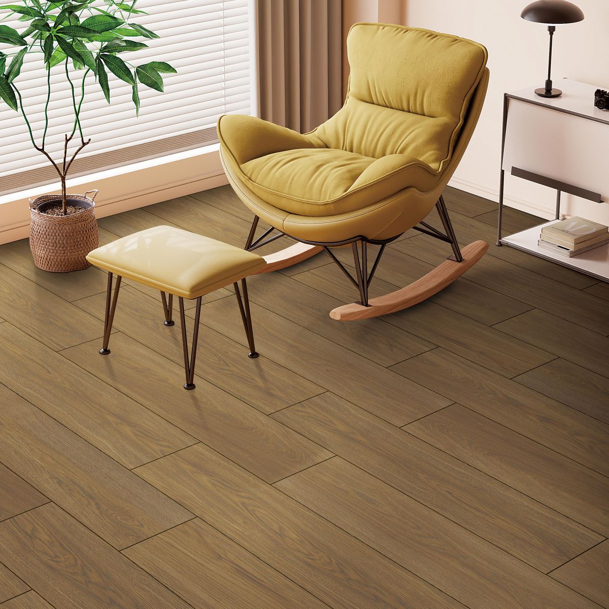 HOLZTEK - Porcelanato 30x120 cm Cannes Café 1.44 m2