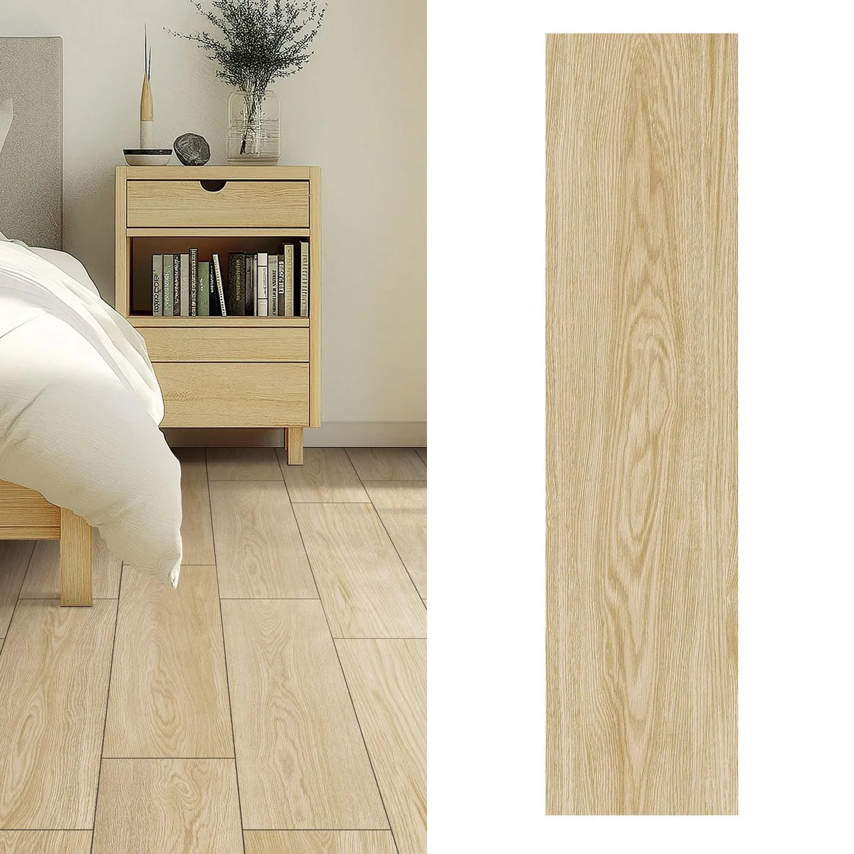 HOLZTEK - Porcelanato 30x120 cm St Tropez Beige 1.44 m2