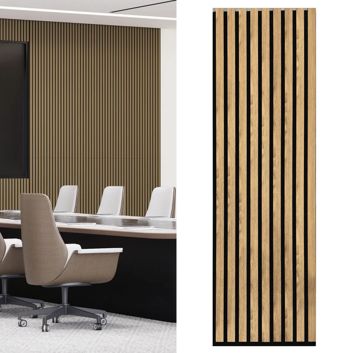 HOLZTEK - Panel JM1202MBWDT93 36x117 cm Multicolor 0.42 m2