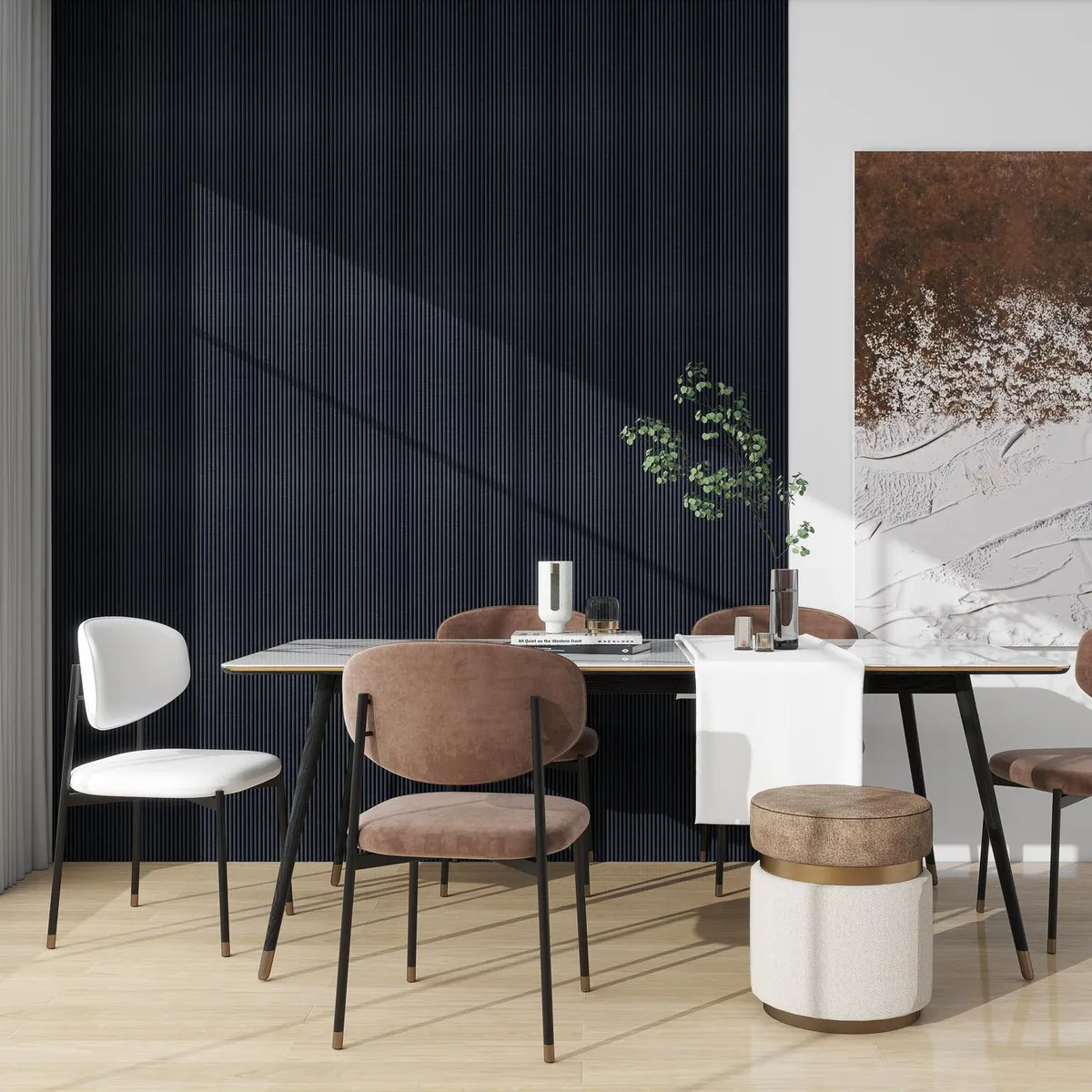 HOLZTEK - Panel JF309HFK-H013 25x240 cm Multicolor 0.6 m2