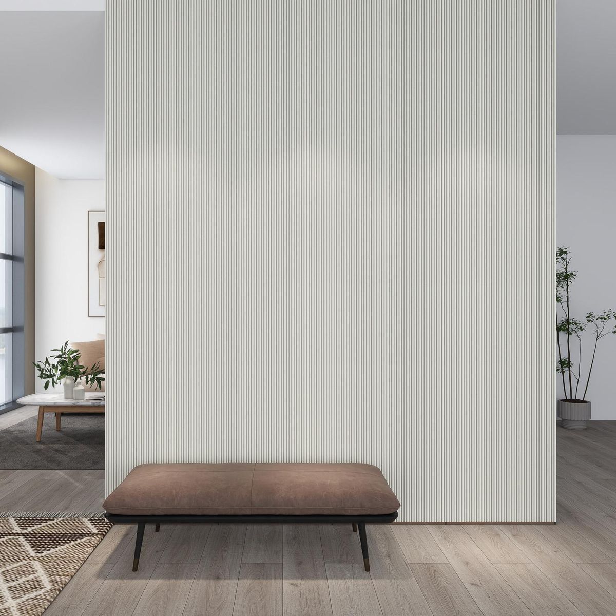 HOLZTEK - Panel JF309HFK30141 25x240 cm Multicolor 0.6 m2