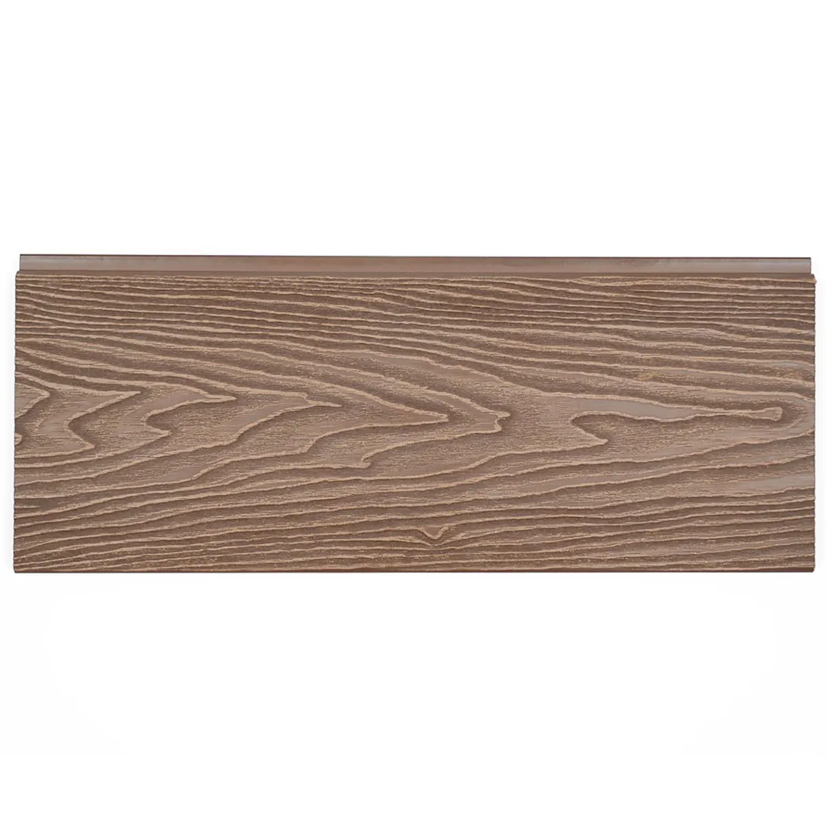 HOLZTEK - Cierre WPC Polipropileno 15.9x180 metros Café