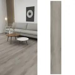 HOLZTEK - Piso laminado 7 mm Misty Gris 2.38 m2