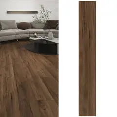HOLZTEK - Piso vinílico 4 mm 18.1x122 cm Roast Café 2.2 m2