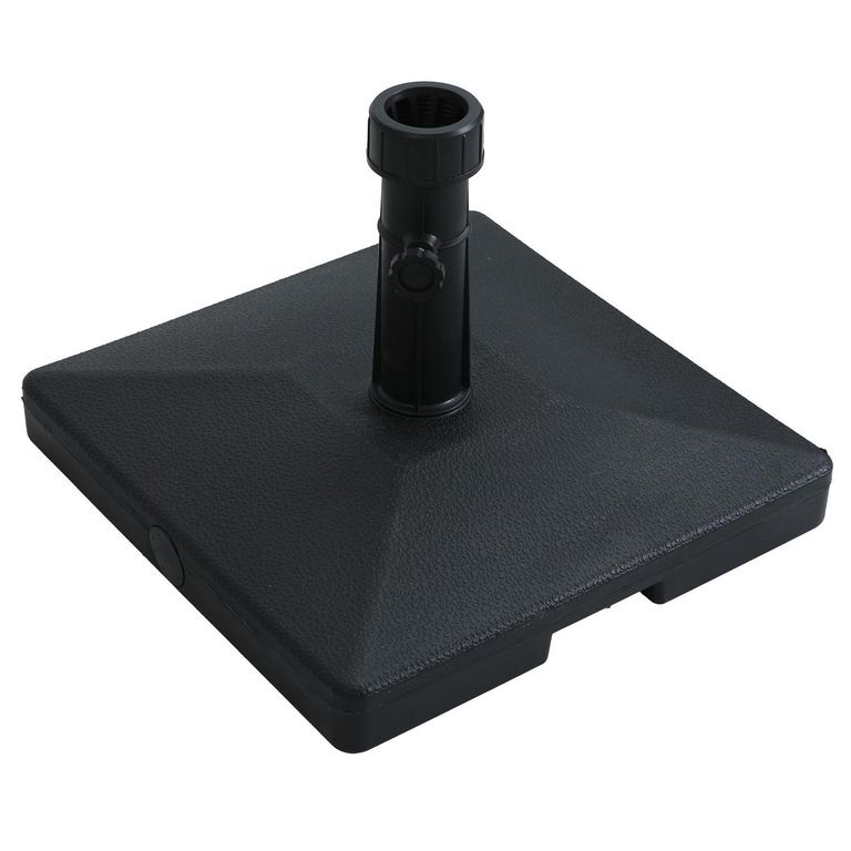 Base para quitasol Concreto 45x33 metros Negro