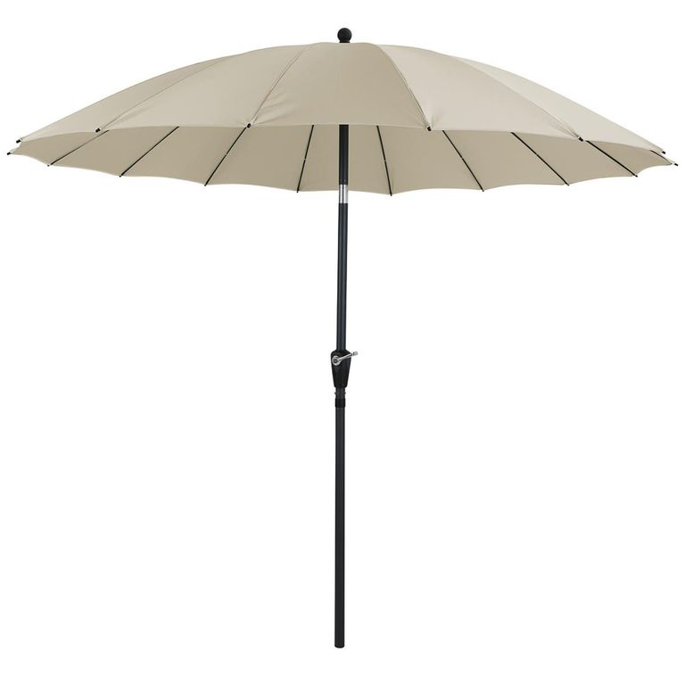 Quitasol Aluminio 270x243 metros Beige