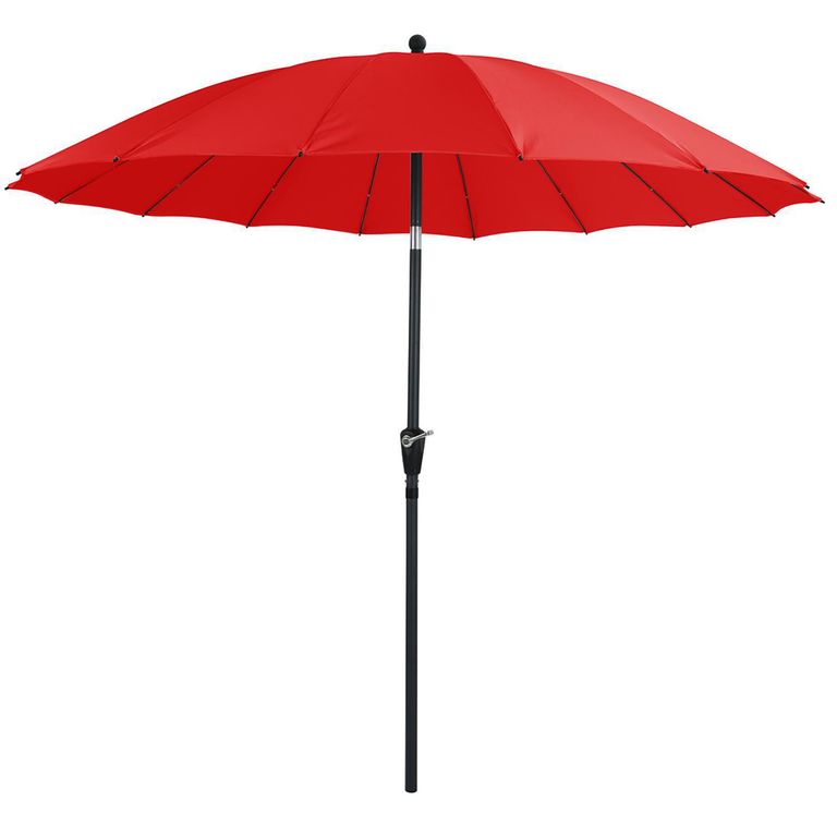 Quitasol Aluminio 270x243 metros Rojo