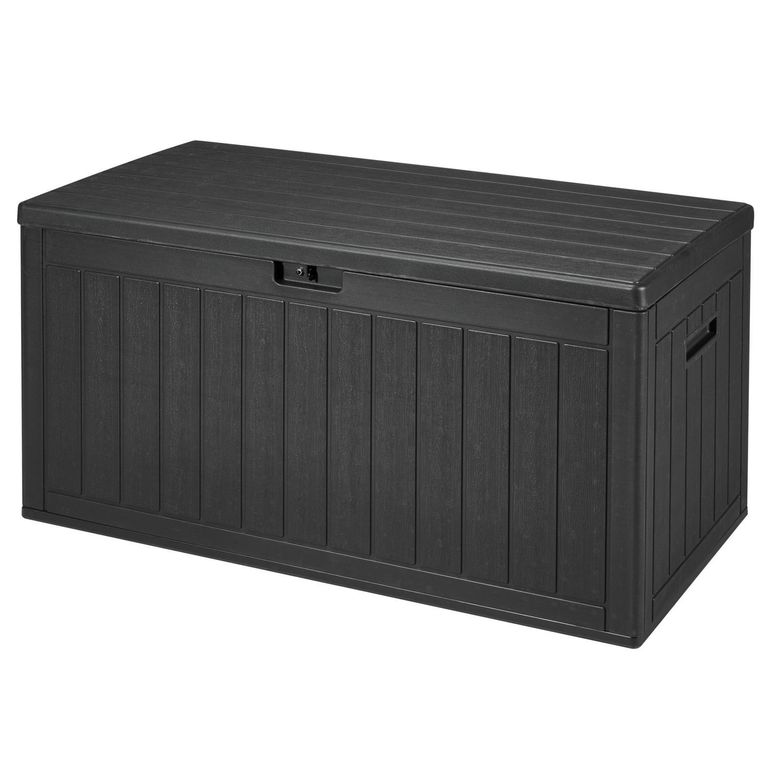 Baúl de Terraza Resina 113x58x58 cm