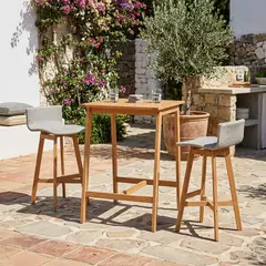 JUST HOME COLLECTION - Juego de Bar de Terraza Cataluna 2 Personas Natural