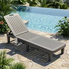 JUST HOME COLLECTION - Reposera Resina Plegable Bilbao