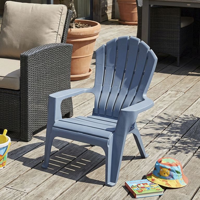 Sillón Terraza Infantil 49.5x58x47 cm Azul