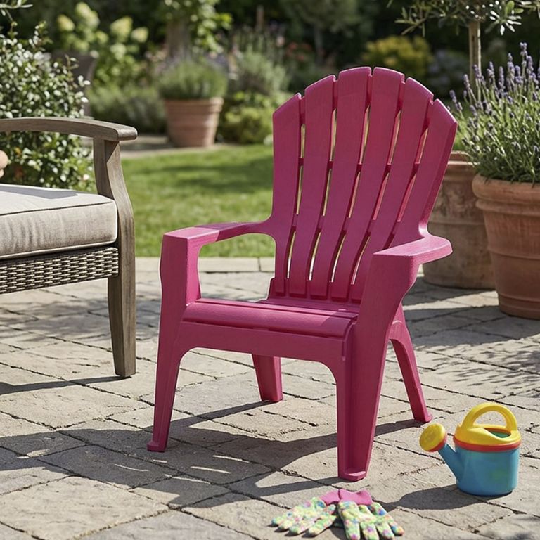 Sillón Terraza Infantil 49.5x58x47 cm Fucsia