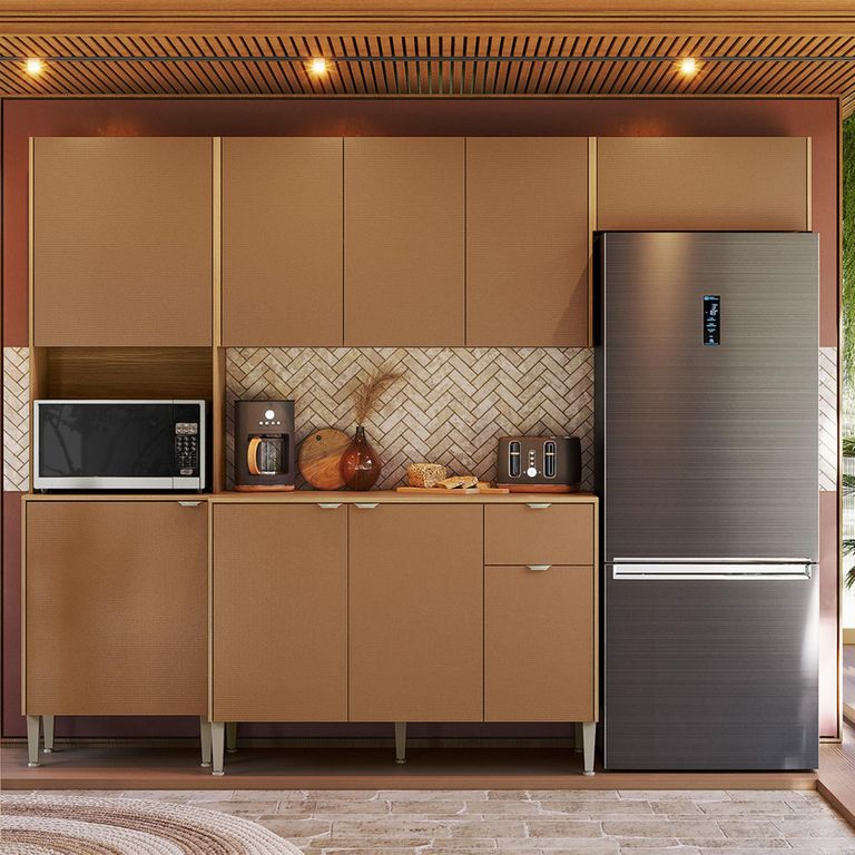 Kit Mueble de cocina Soul Miel 250 cm