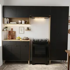 JUST HOME COLLECTION - Kit Mueble de cocina Onix 221 cm