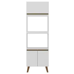 JUST HOME COLLECTION - Mueble de cocina Torre horno Blanco 60 cm