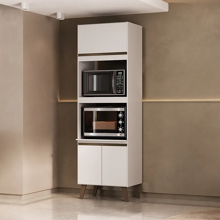 Mueble de cocina Torre horno Blanco 60 cm