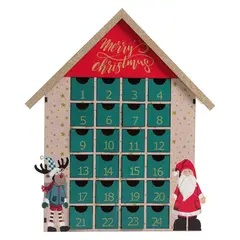 DEAR SANTA - Calendario adviento navidad 40 cm
