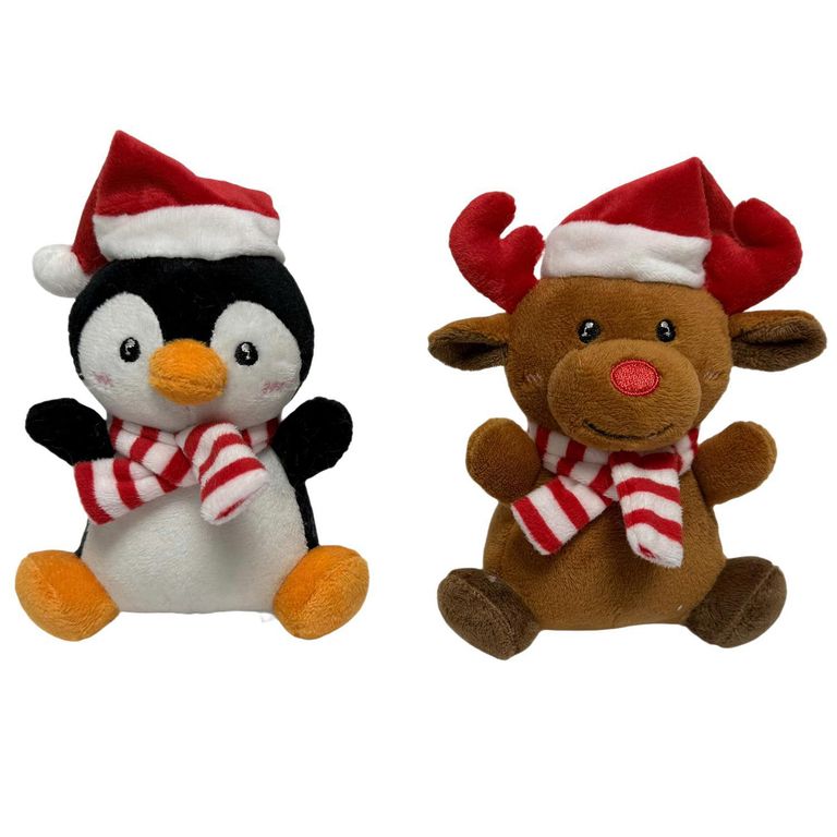 Peluche Navidad 13 cm Diseños Surtidos