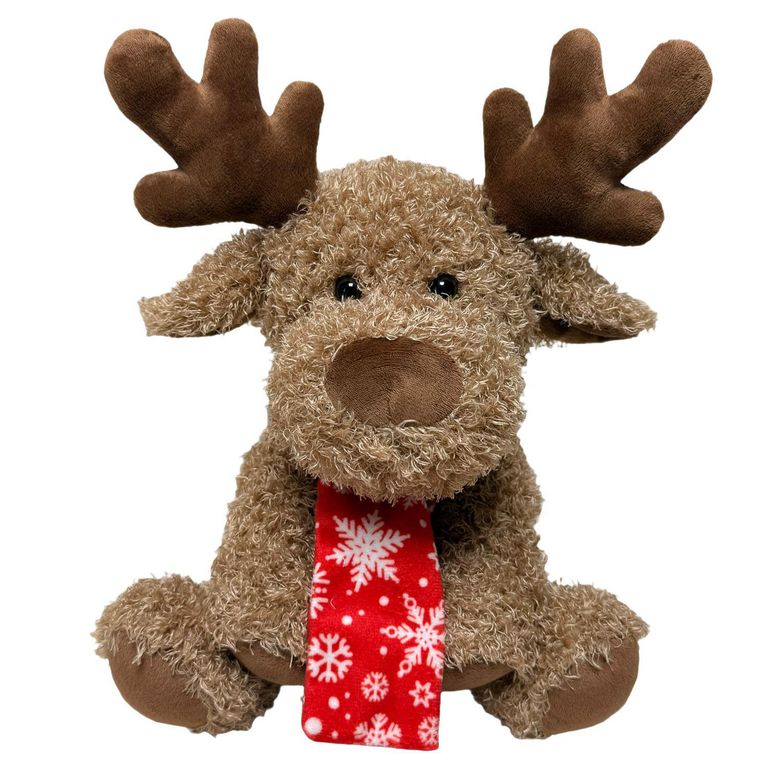 Peluche Reno Navideño 24 cm