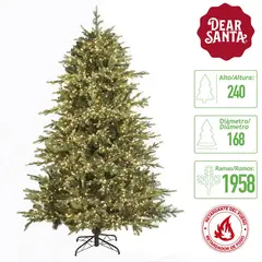 DEAR SANTA - Árbol Navidad Preilu 240 cm
