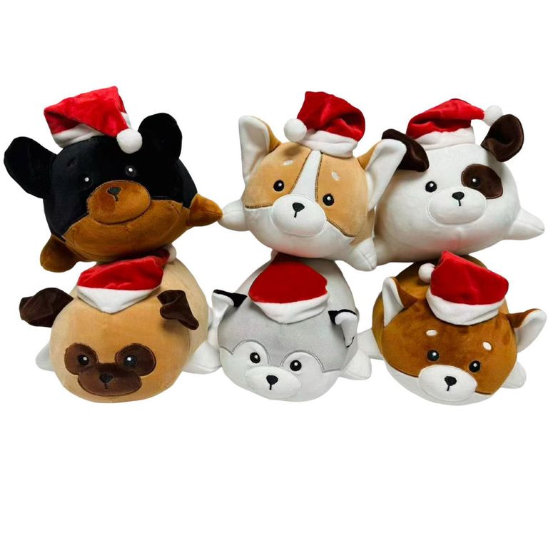 Peluche Perro Navideño Diseños Surtidos